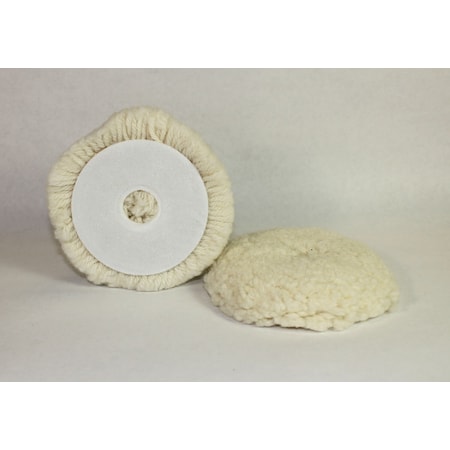 Hti HOOK AND LOOP Wool Buffing - 4" HB-4175